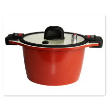 Wholesale Aluminium Non-stick Cookware sets 20 24 28 cm non stick stockpot enamel casserole